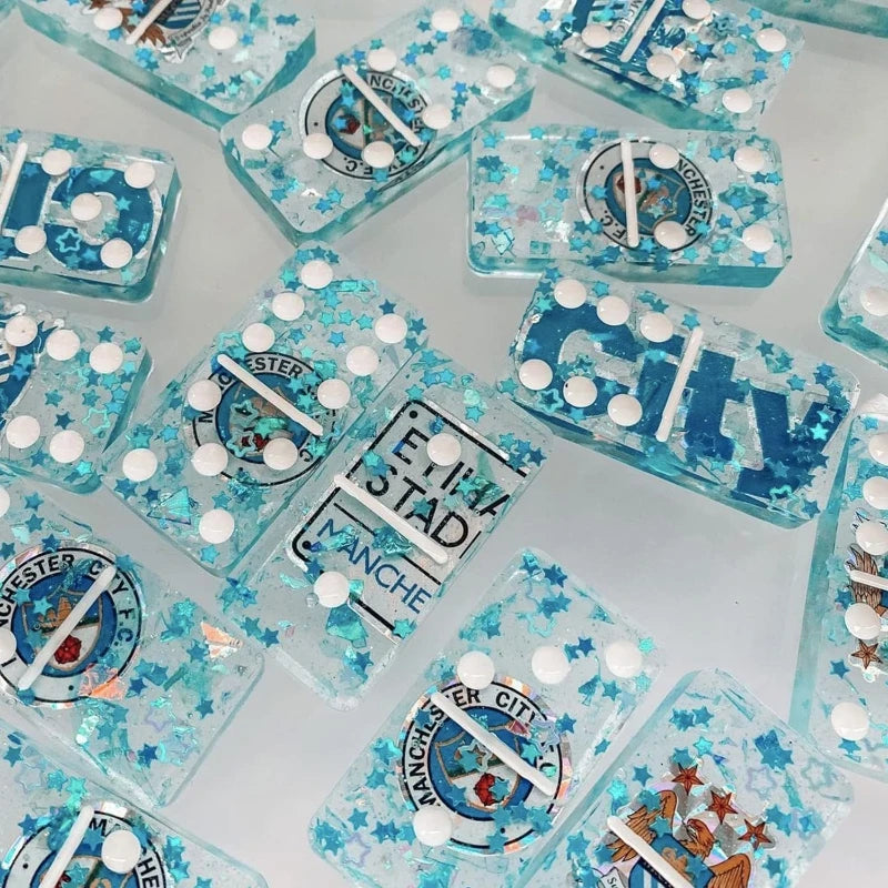 DIY Handmade Resin Domino Silicone Molds Jewelry Accessories Making Epoxy Resin Craft Cabochons Board Charms Resin