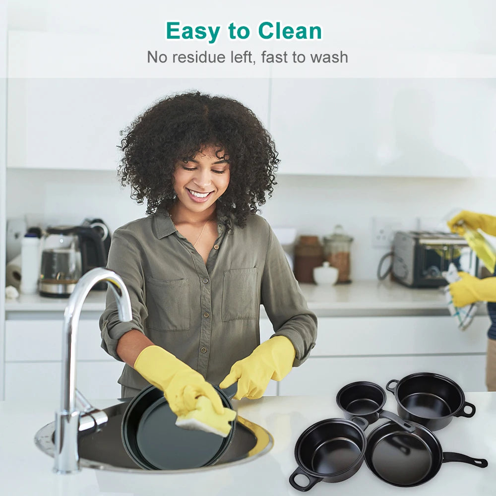13-Piece Non-Stick Cookware Set | Pots, Pans & Kitchen Utensils