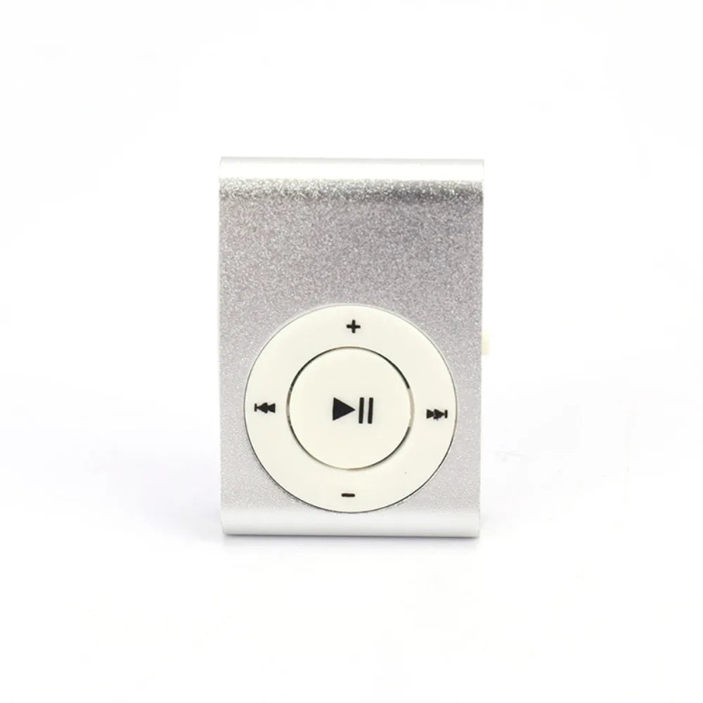 Mini Clip MP3 Player — TF Card Support, 8 Colors | Portable Walkman for Music Lovers