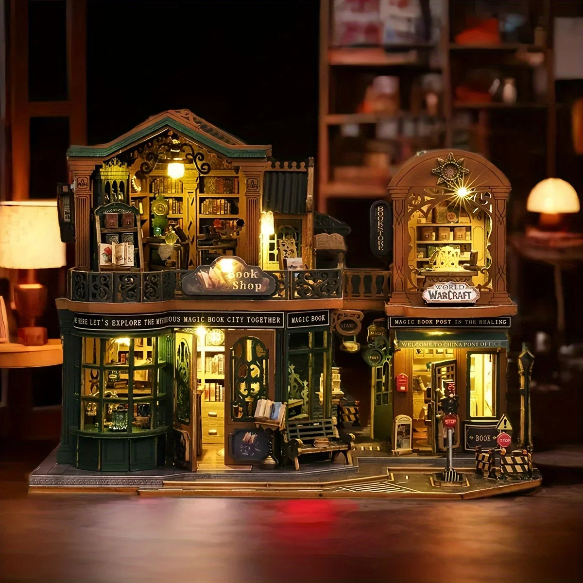 3D Puzzle DIY Castle Dollhouse Kit — Wooden Assembly Building Model | Birthday Gift