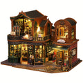 3D Puzzle DIY Castle Dollhouse Kit — Wooden Assembly Building Model | Birthday Gift