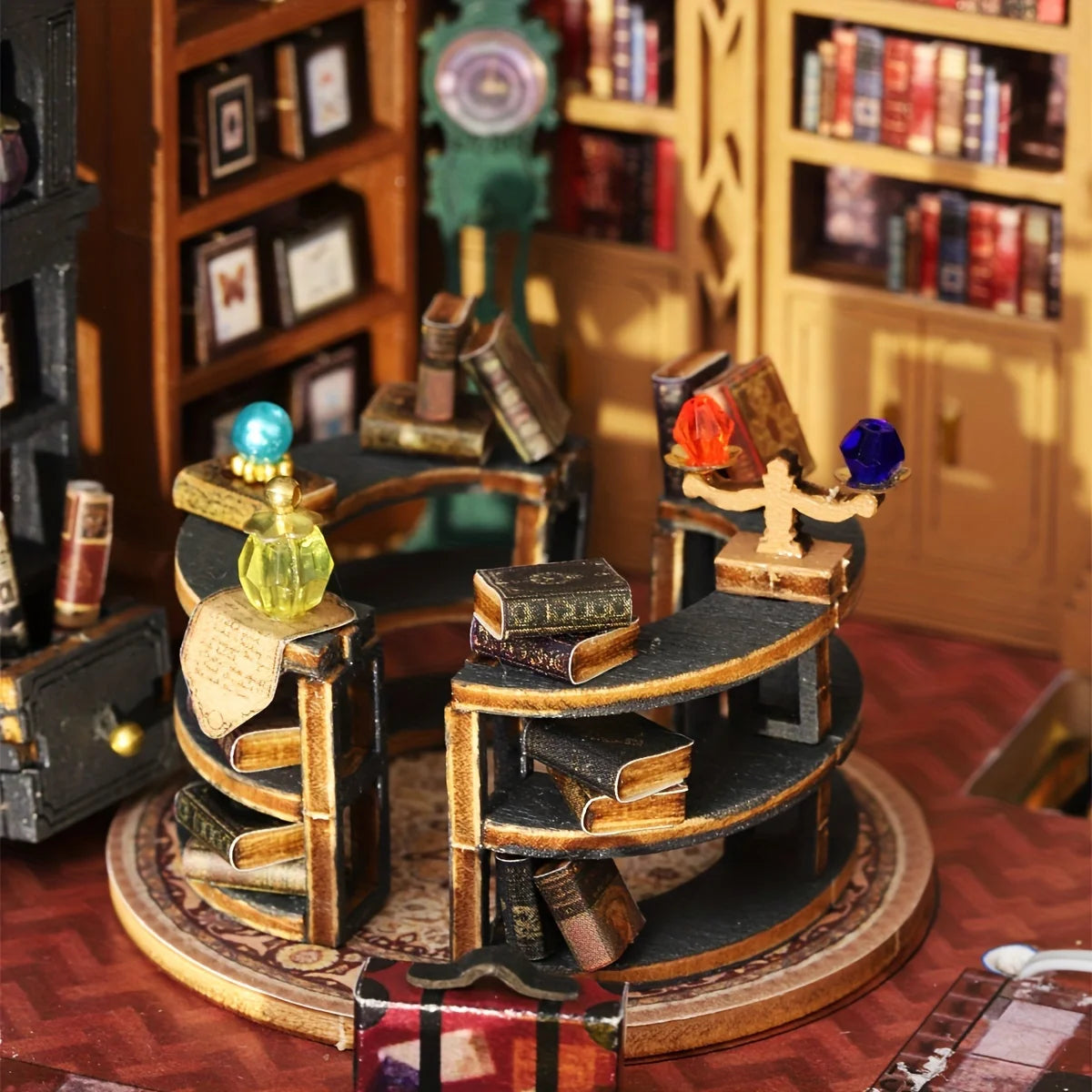 3D Puzzle DIY Castle Dollhouse Kit — Wooden Assembly Building Model | Birthday Gift